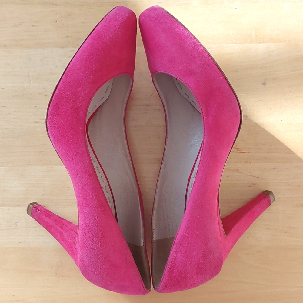 Miu Miu pink suede leather Heel shoes - Picture 8 of 15
